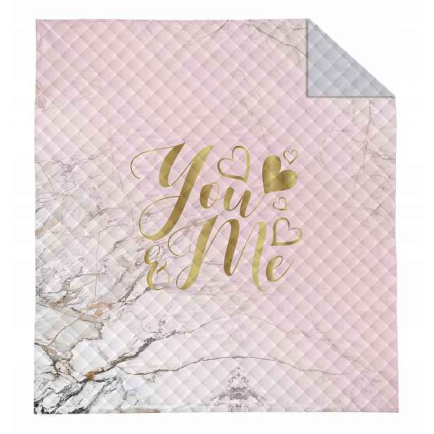 Detexpol Přehoz na postel Mramor You and Me Polyester, 170/210 (DL-556594)