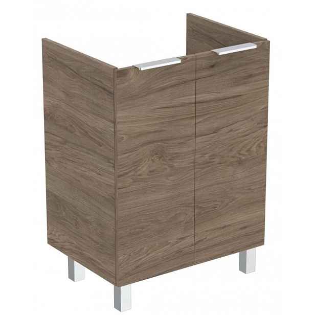 Ideal Standard Eurovit+ - Umyvadlová skříňka, 84x60x44 cm, 2 dvířka, panty L/P, ořech R0258Y9