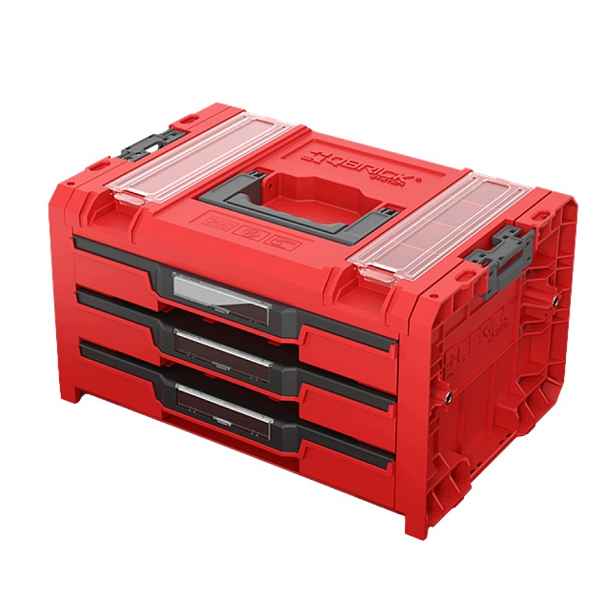 Qbrick Pro DRAWER3 TOOLBOX2.0 Expert Red Hd zásuvka na nářadí
