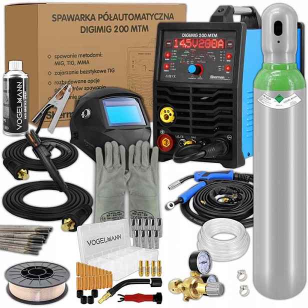 Sada Sherman Migomat Digimig 200 Mtm Tig DC