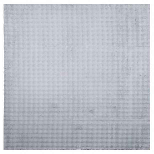 vidaXL Kusové koberce Čtvercový SIROLO Šedá 120 x 120 cm Polyester
