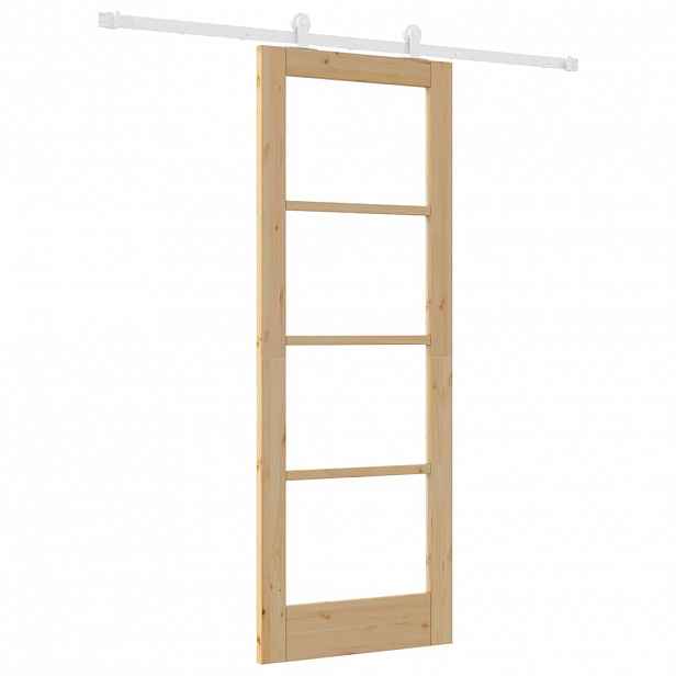 vidaXL Posuvné dveře ORKDAL 73,5 x 198,5 cm Přírodní