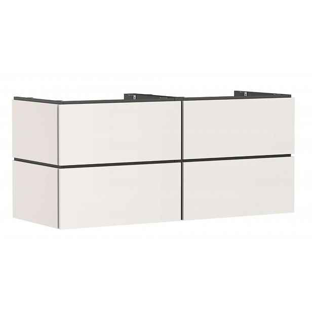 Hansgrohe Xilesa E - Umyvadlová skříňka, 62x138x55 cm, 4 zásuvky, matná béžová 54305780