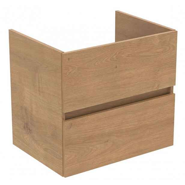 Ideal Standard Eurovit+ - Umyvadlová skříňka, 55x60x44 cm, 2 zásuvky, dub R0259Y8