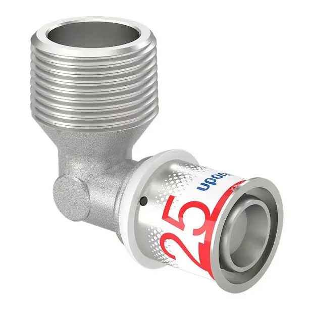 Koleno 90° lisovací Uponor S-Press PLUS 25-R1"MT vnější závit