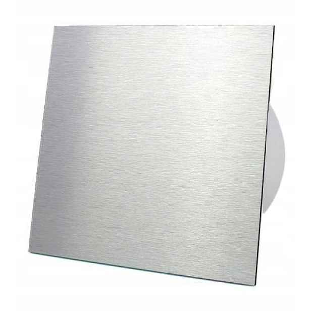 Koupelnový ventilátor dRim 125PS+ hliníkový panel