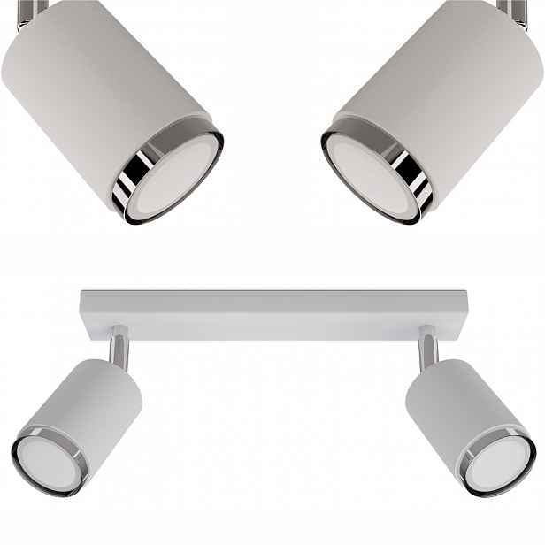 Závěsná kovová stropní svítidlo stropní lampa 2x GU10 2x 40W Led, skvělá kvalita