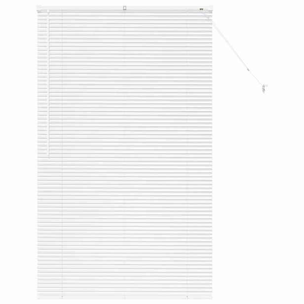 vidaXL Venet školní žaluzie Bílá 175 x 100 cm 25 mm Hliník