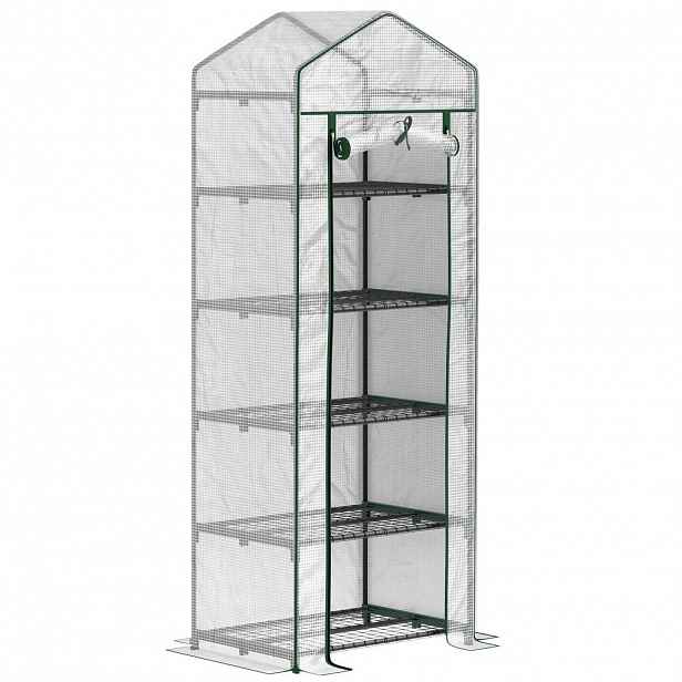 Outsunny SKLENÍK, 69L x 49B x 193H cm