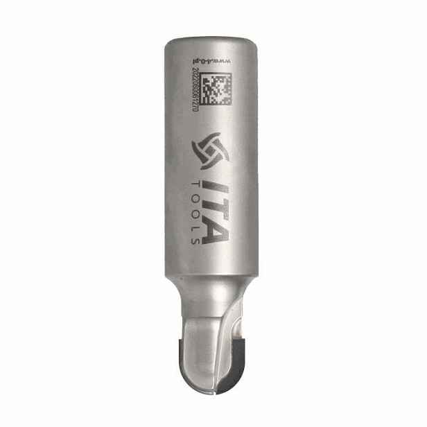 Ita Tools fréza Pcd kulová pro lebky a korýtka R7 Z2 D14 I12 L75 S20
