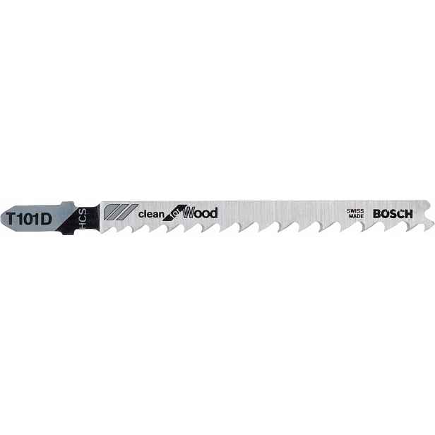 Pilový List Pro Přímočarou Pilu T101D 100 Ks B 2608637877