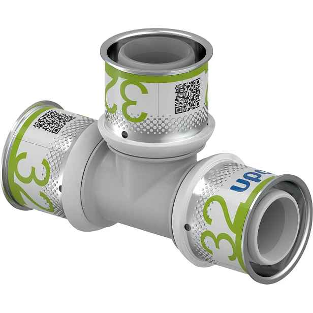 T-kus lisovací Uponor S-Press PPSU 32 mm