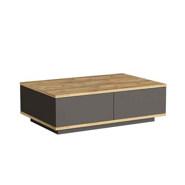 Konferenční stolek Frem Anthracite and Atlantic Pine
