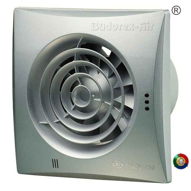 Koupelnový Ventilátor Vents 100 Quiet Timer Satén