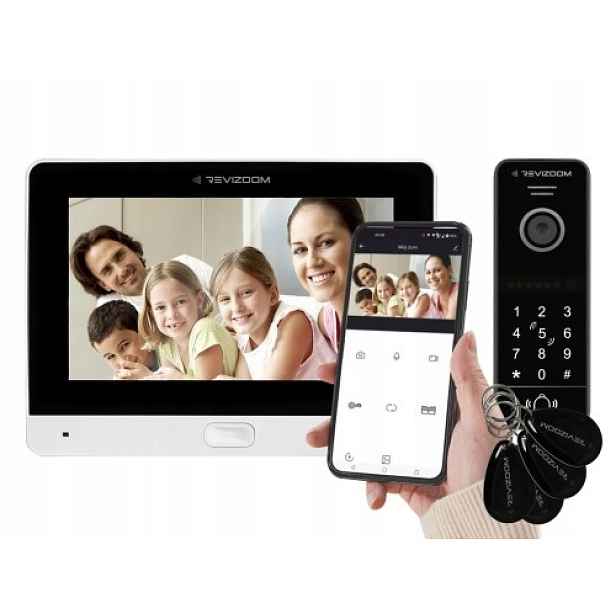 Videodomofon Revizoom Wifi Tuya Monitor 7" Náhled Šifrovač Náhled Z Aplikace