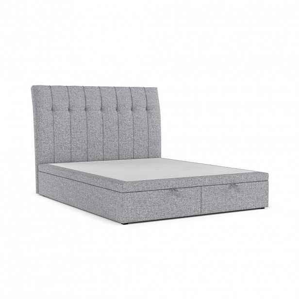 AltaBeds ČALOUNĚNÁ postel KELSEA 120/200 Šedá