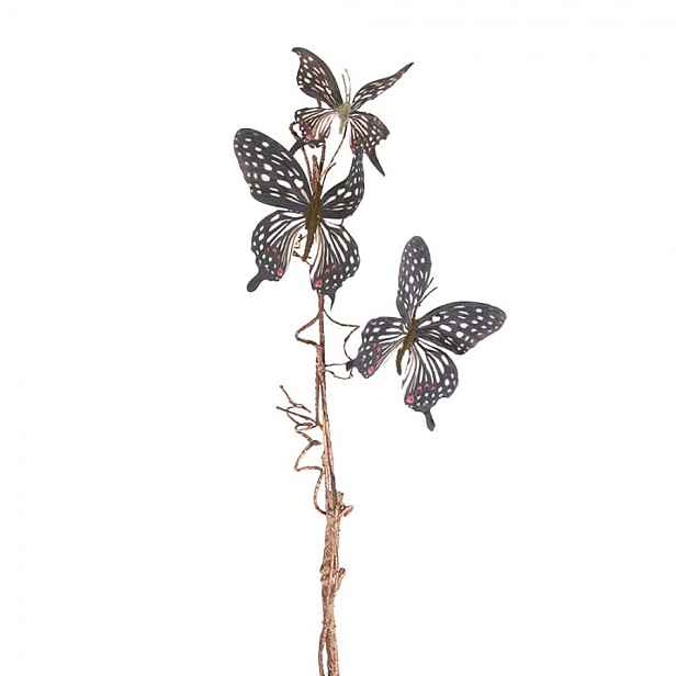 Dekorativní větev s motýlky Butterfly - 16*10*85 cm Clayre & Eef