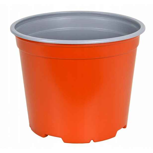 Květináč výrobní kulatý 10,5 × 8 cm 0,45 L – měkký, terakota – 760 ks