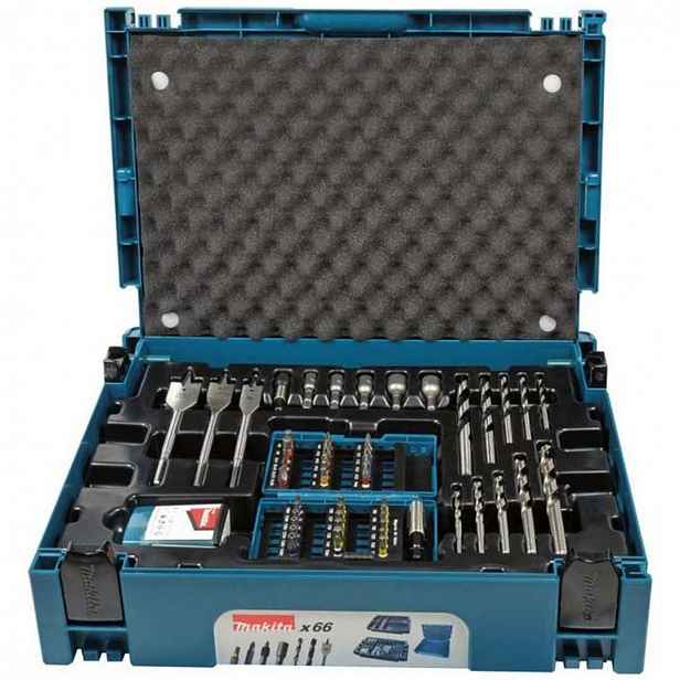 Makita - 66dílná sada bitů a vrtáků B-43044