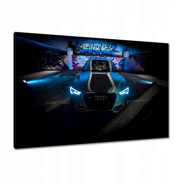 Obrazy 120x80 Modré Audi Auta