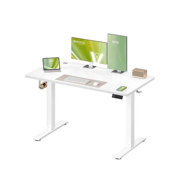SONGMICS Elektricky nastavitelný psací stůl Vasagle Foral II 120 cm bílý