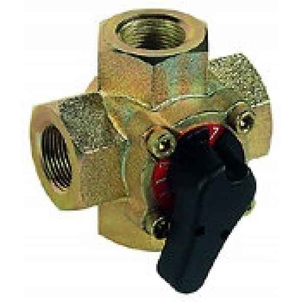 Ventil 4-dr. 3/4''Kvs4 korpus chrom