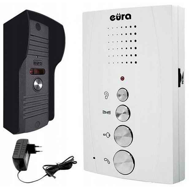 Domofon Eura ADP-11A3 ''INVITO''/sluchátkový bílý