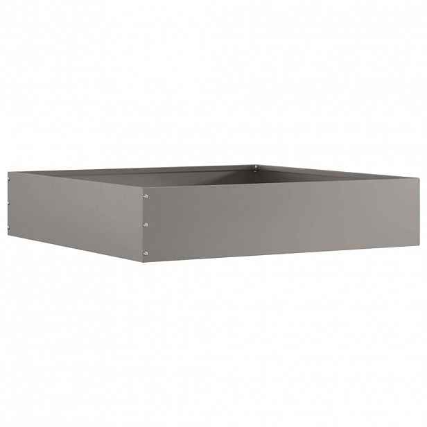 vidaXL Okraj trávníku 60 x 60 x 13 cm Rezavá