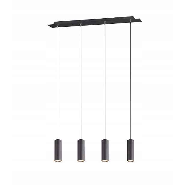 Závěsná lampa Marley černá Trio