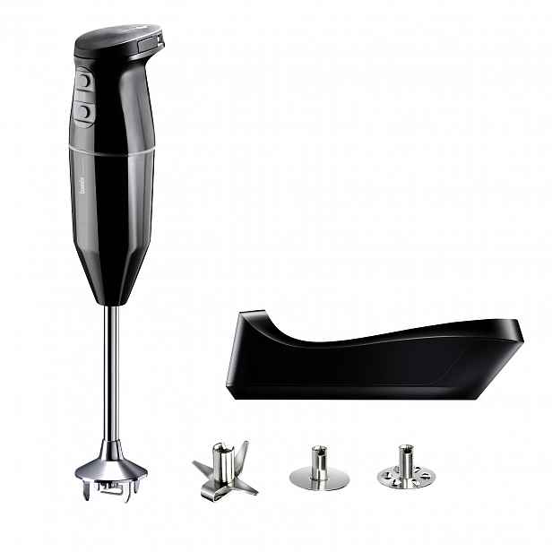 Bamix Bezdrátový ponorný tyčový mixér Cordless Plus, černý 1121.001