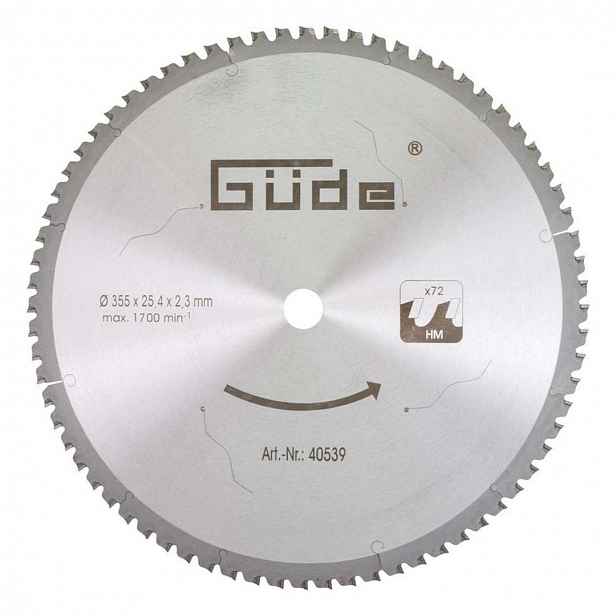 Güde - Pilový kotouč na kov 355x25,4 mm 40539