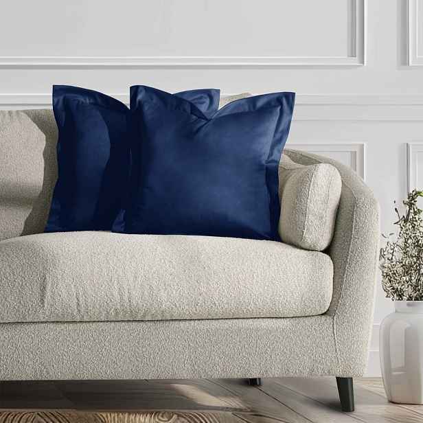 Restilo Sada 2 ks povlaků na polštáře AmeliaHome Velvet Side indigová, velikost 50x70