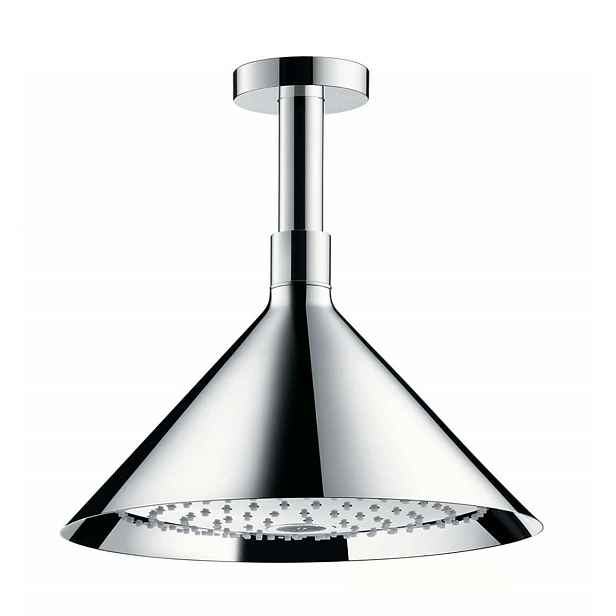 Axor - Horní sprcha 240 2jet s napojením od stropu a designem Front, chrom 26022000