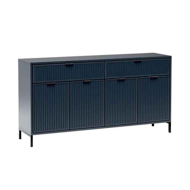 Casarredo Komoda na nohách 4D4S ODEON indigo