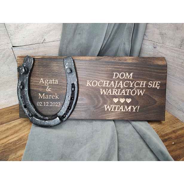 Dárek pro štěstí, nový rok, originální gravírování