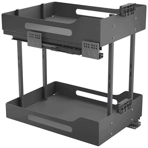 Koš Cargo 40 Pro Box Nomet Do Skříňky 40CM Plný Výsuv Samodotahovač Antracit