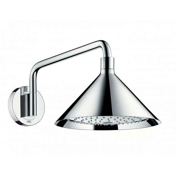 Axor - Horní sprcha 240 2jet se sprchovým ramenem a designem Front, chrom 26021000