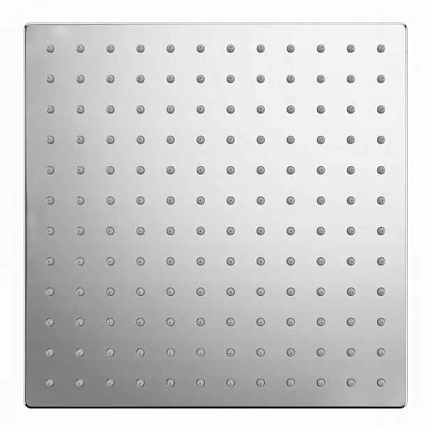 Čtvercová Sprchová Dešťová Sprcha Rea JS-P015B Chrom Univerzální 30 cm