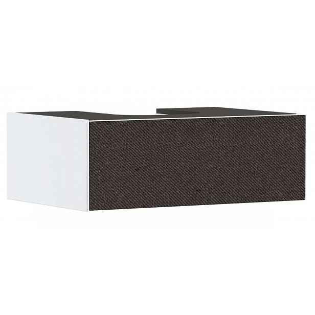 Hansgrohe Xevolos E - Umyvadlová skříňka, 28x78x55 cm, 1 zásuvka, matná bílá/textilní tmavá šedá 54310660