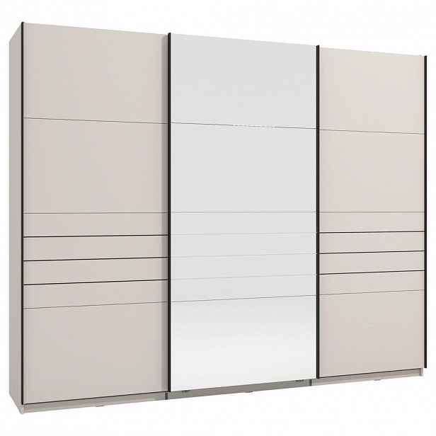 Xora SKŘÍŇ S POSOUVACÍMI DVEŘMI, kašmírová, 270/217,5/61 cm