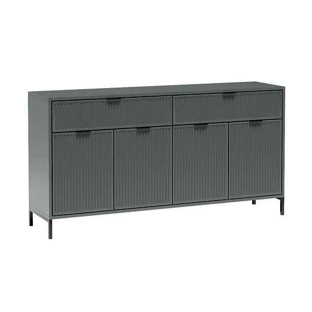 Casarredo Komoda na nohách 4D4S ODEON green stone