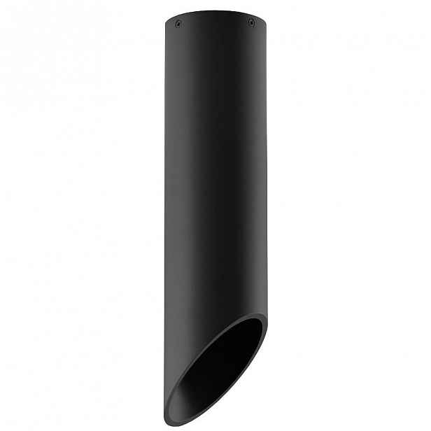 Černé stropní světlo Nice Lamps Nixon, délka 40 cm