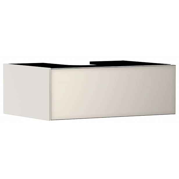 Hansgrohe Xevolos E - Umyvadlová skříňka, 28x78x55 cm, 1 zásuvka, matná béžová/metalická béžová 54311790