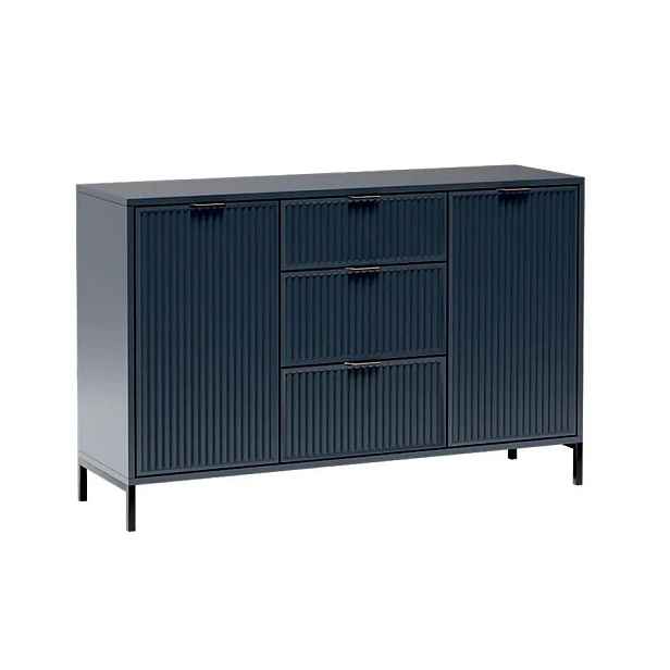 Casarredo Komoda na nohách 2D3S ODEON indigo