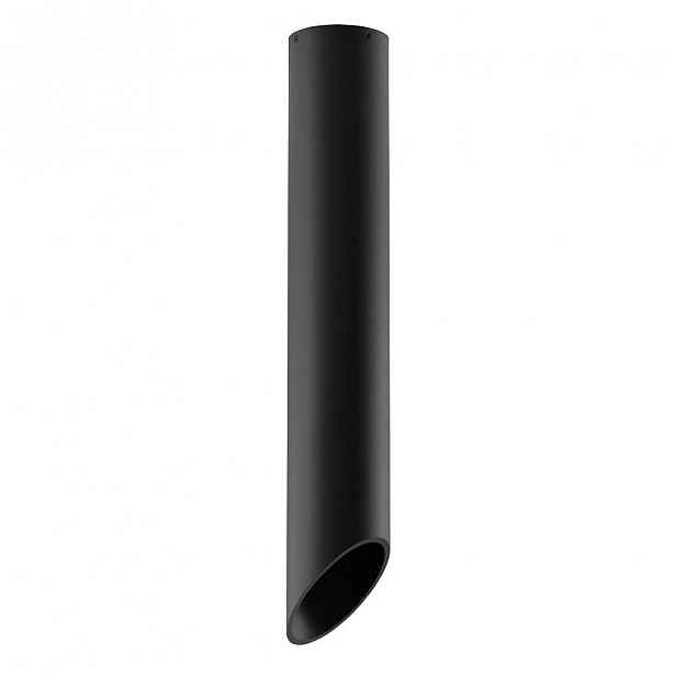 Černé stropní světlo Nice Lamps Nixon, délka 60 cm