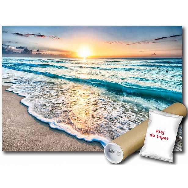 Fototapeta Flizelina Pláž Slunce Moře 416x254