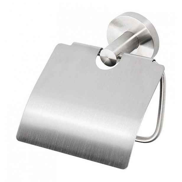 SAPHO - X-STEEL držák toaletního papíru s krytem, nerez mat XS701
