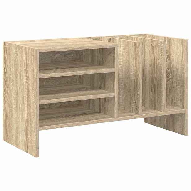vidaXL Skříň na gramofonové desky Sonoma dub 78.5 x 35 x 45 cm