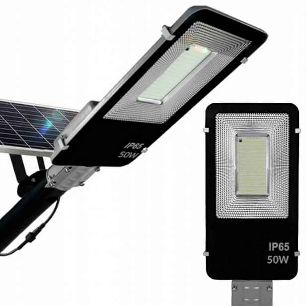 2X Venkovní Solární Lampa Led 50W Senzor Soumraku Pouliční Ovladač Držák