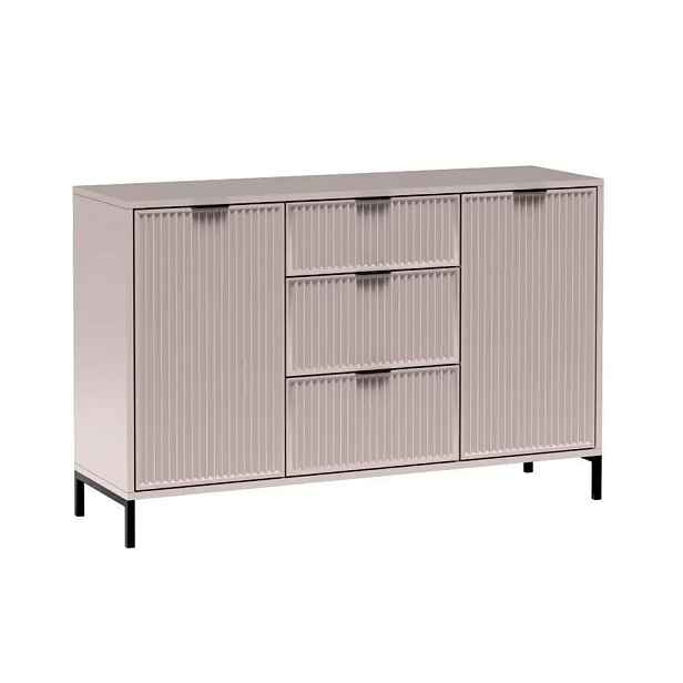 Casarredo Komoda na nohách 2D3S ODEON kašmír